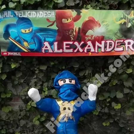 Ninjago Banner  Personalizado