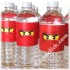 Ninjago Etiqueta para botella (12)