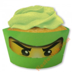 Ninjago Envoltura para Cupcake (12)