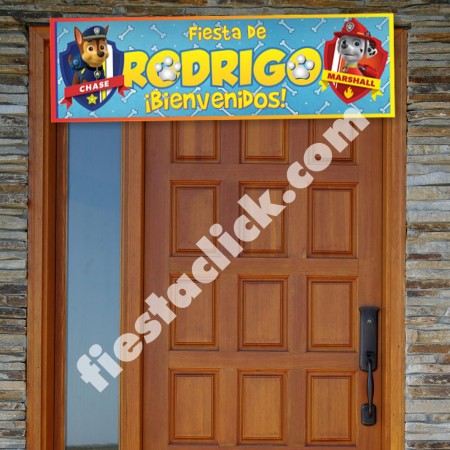  Paw patrol Decoración para la Entrada 