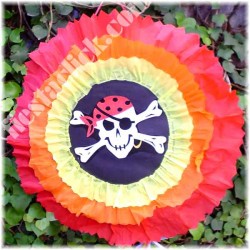 Piratas Piñata de listones