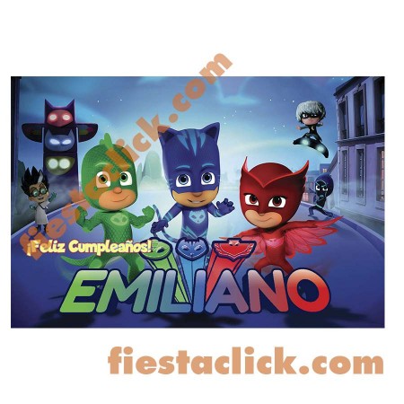 PJ Mask Banner  Personalizado 