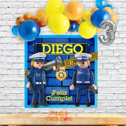 Policia Banner  Personalizado