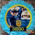 Policia Pinata de listones
