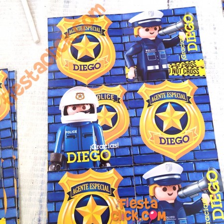 Policia Sticker especial (30)