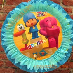 Pocoyo Piñata de listones