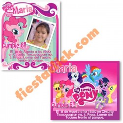 My little Pony Invitación Personalizada (12)