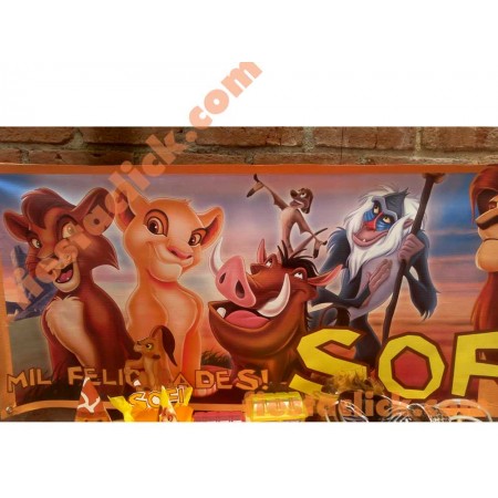 Rey Leon Banner  Personalizado