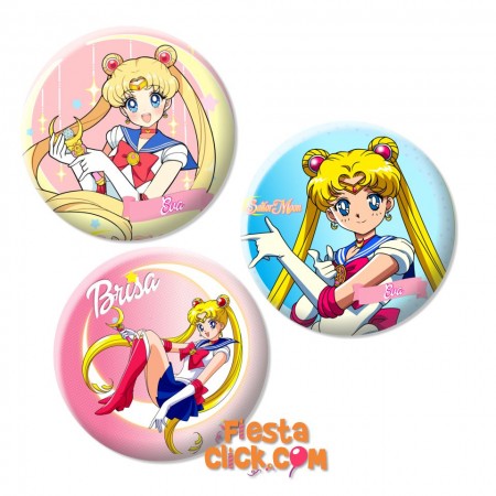 Sailor Moon Boton distintivo (12)