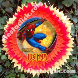Spiderman Piñata de listones