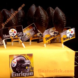 Steelers etiqueta de banderita (40) 