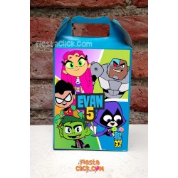 TeenTitans Caja dulcera o lonchera (6)