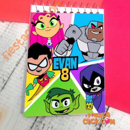 TeenTitans Mini notas (8) 