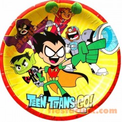 TeenTitans Platos chicos (6)