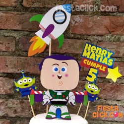 Toy Story topper para pastel