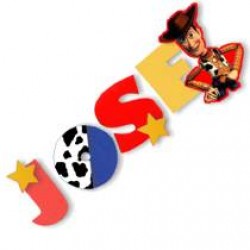 Toy Story Letrero Personalizado