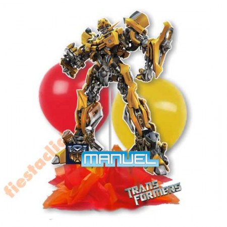 Transformers Arreglo de Globos