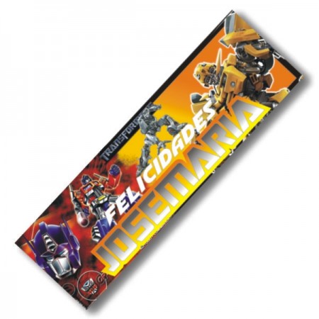 Transformers Banner  Personalizado