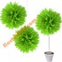 Verde Limon Pompon Papel china (3)