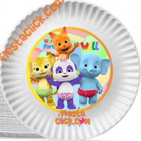 Especial Platos  pastel decorados (12)