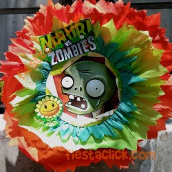 Plantas vs. Zombies Piñata de listones